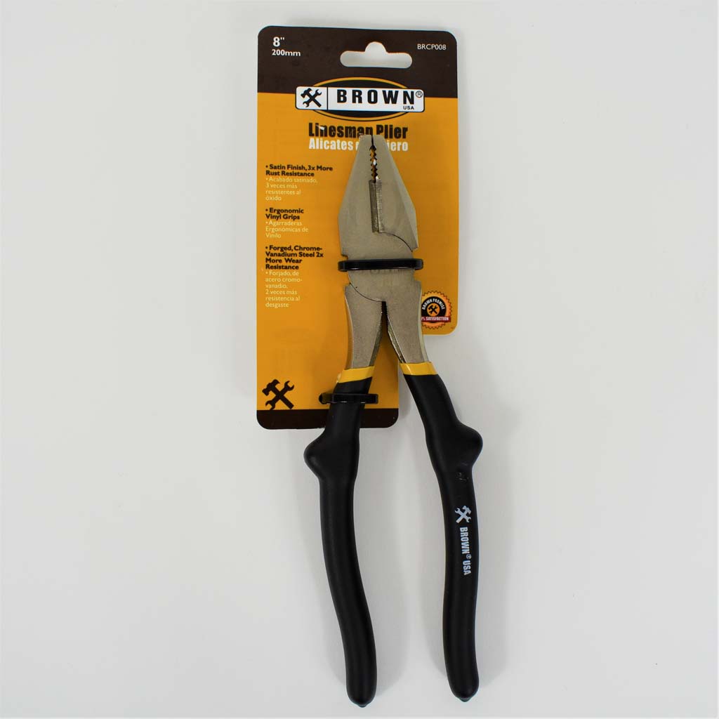 Linesman Pliers Brown USA
