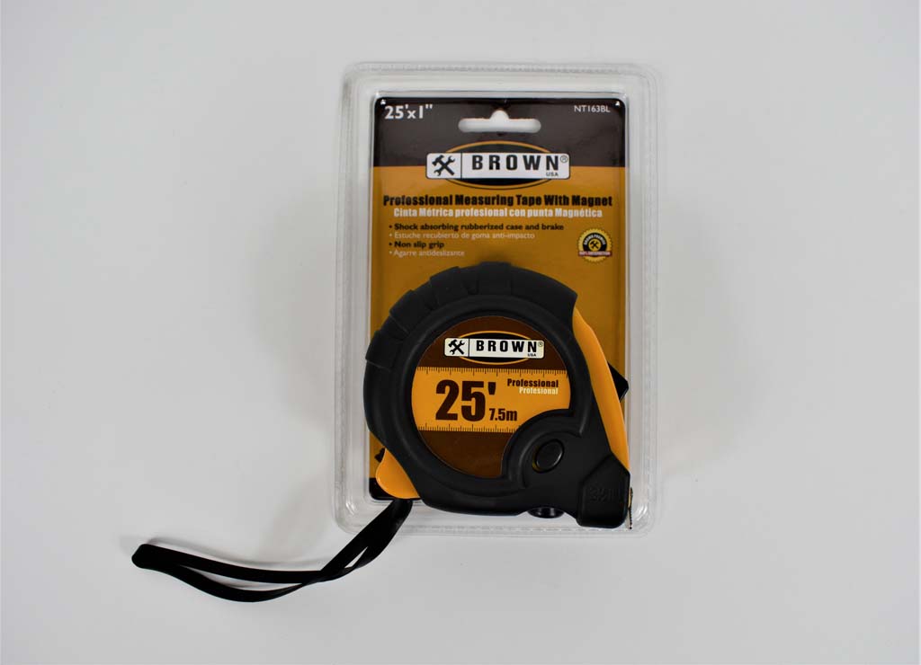 Ivy Classic 13326 Double Sided 7.5 M/ 25 ft Tape Measure w/Magnets Tips